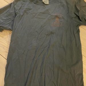 Cute dark blue surf shop shirt